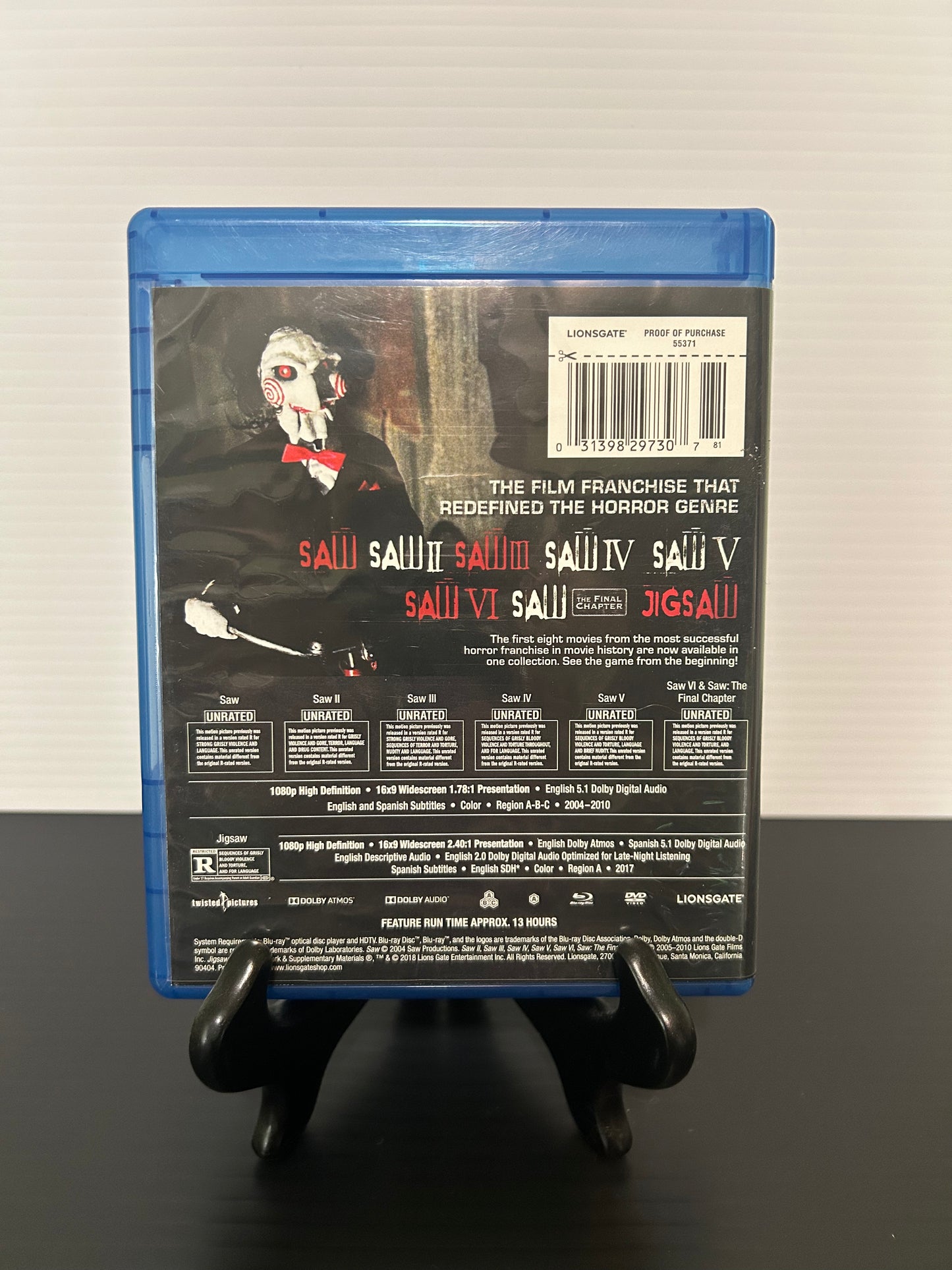 Saw 8 Film Collection (Used)