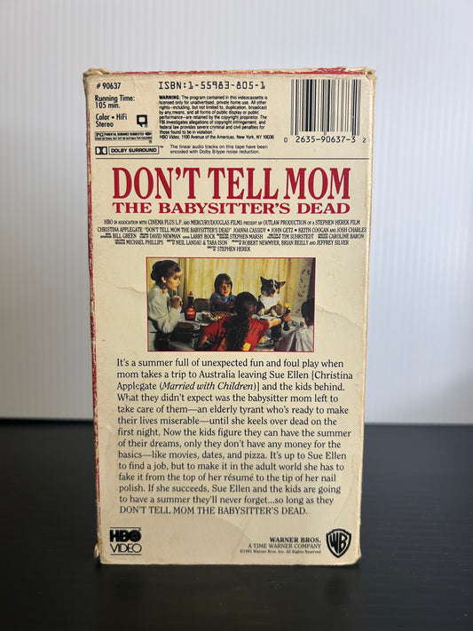 Don’t Tell Mom the Babysitter’s Dead (Used)