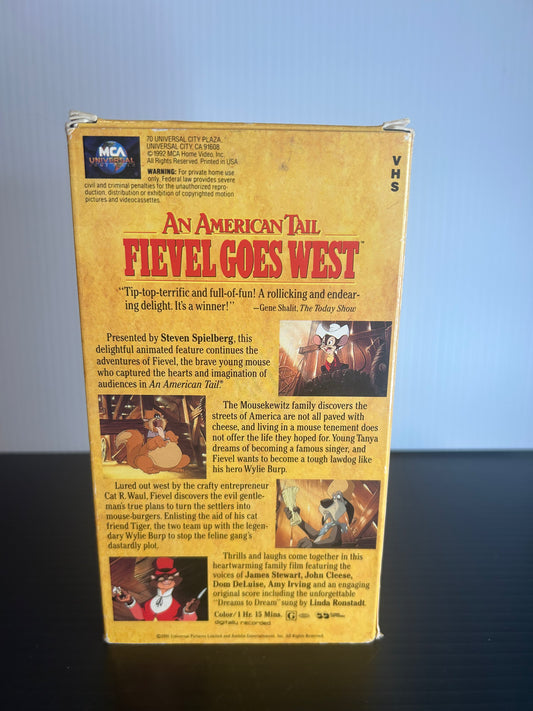 An American Tail Fievel Goes West (Used)