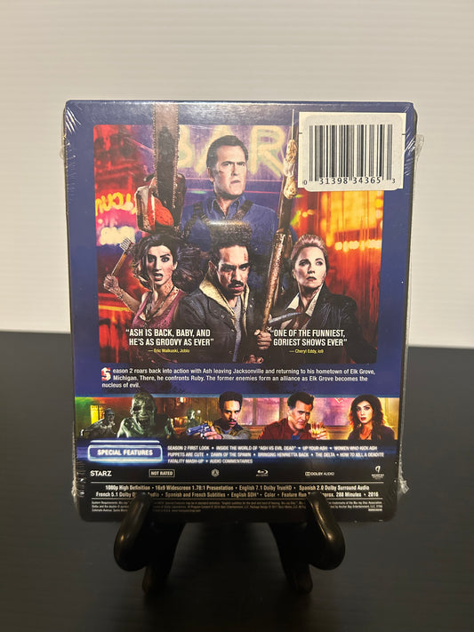 Ash Versus Evil Dead Season 2 steelbook (New)