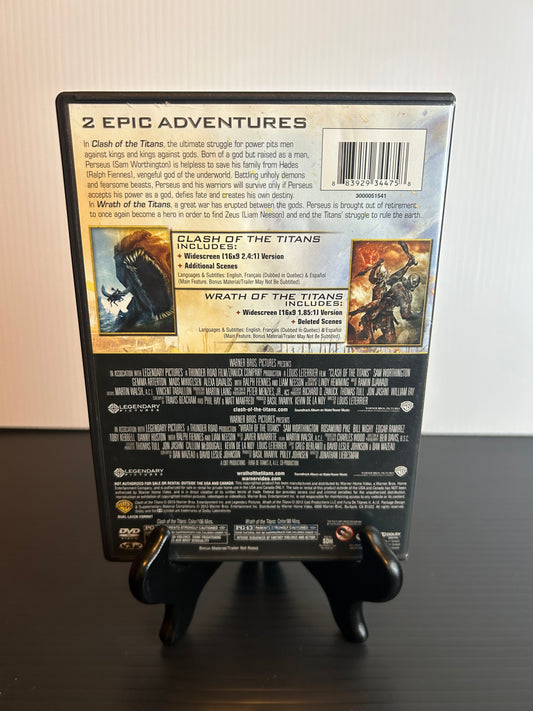 Clash of the Titans and Wrath of the Titans Double Feature (Used)