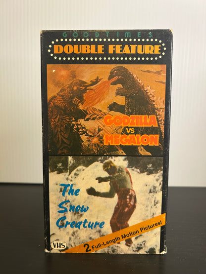 Godzilla vs Megalon/ The Snow Creature (Used)