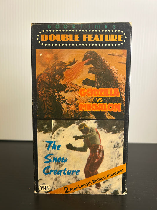 Godzilla vs Megalon/ The Snow Creature (Used)