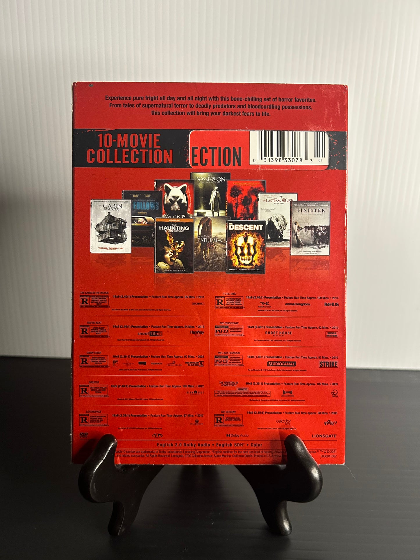 Terror Times Ten: 10-Movie Horror Collection (New)