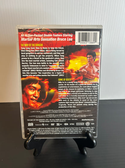 Bruce Lee Double Feature: The Way of the Dragon & Game of Death (Used)