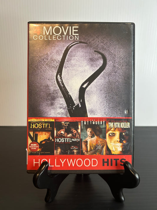 4 Movie Collection: Hostel 1&2, Tatooist, BTK Killer (Used)