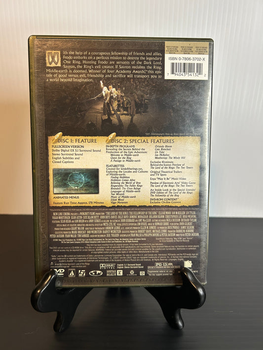 The Lord of the Rings Fellowship of the Ring (Used)