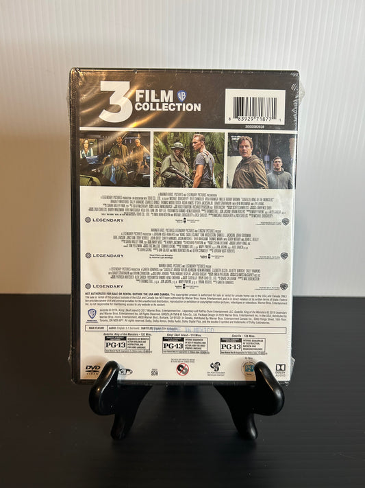 Godzilla and King Kong 3 Film Collection (New)