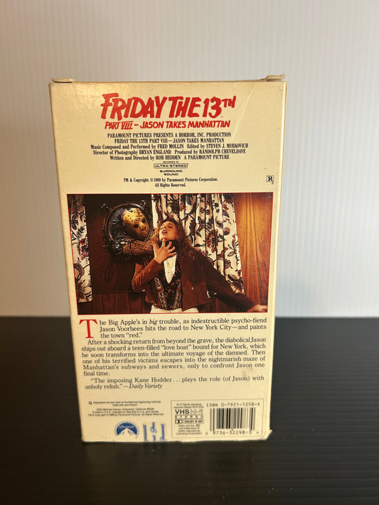 Friday the 13th Jason Takes Manhattan (Used)