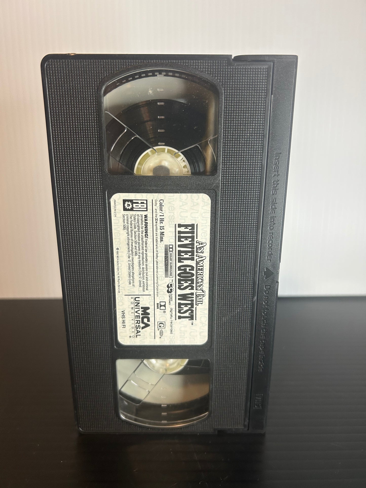 An American Tail Fievel Goes West (Used)